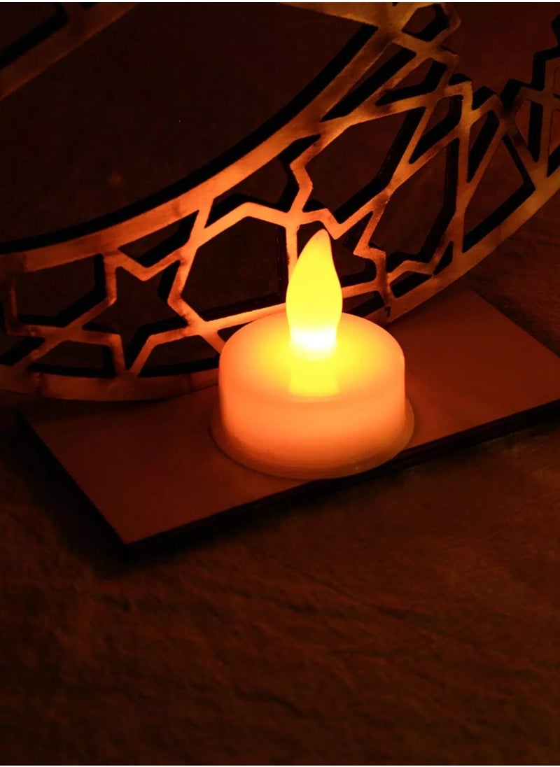 ماركة غير محددة 1 قطعة من مصابيح الزينة على شكل قمر رمضان  - Image 4