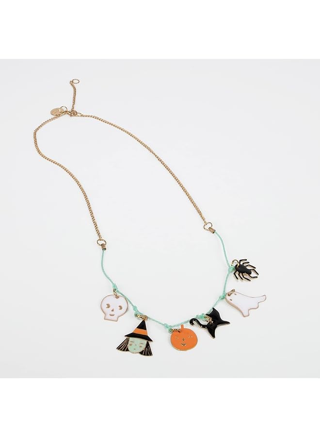 Meri Meri Halloween Enamel Necklace - Image 1