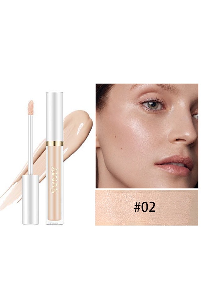 SVMY - Lightweight And Soft Concealer-  Foundation & Concealer & Contour  Like Magic 12HR Full Coverage ,  Invisible Pore Conceal Dark Circles Blemish Long-Lasting makeup,3D makeup shapes your face(#02) - Image 1