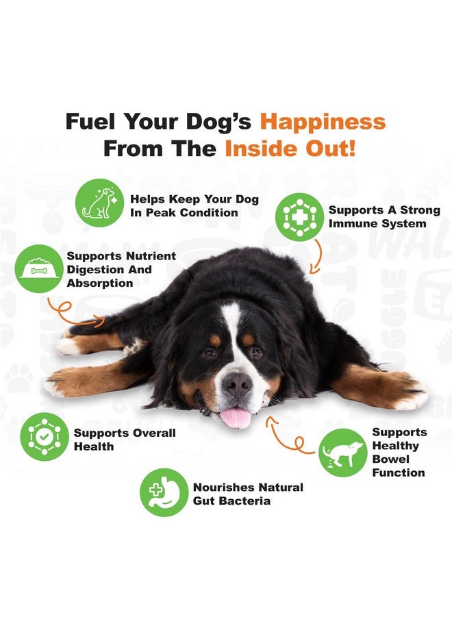 Doggie Dailies Doggie Dailies Probiotics for Dogs, 225 Soft Chews, Advanced Dog Probiotics with Prebiotics, Promotes Digestive Health, Supports Immune System and Overall Health (Pumpkin)  - Image 3