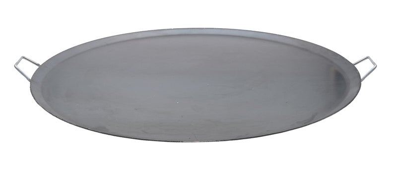 Fiesta Brands Extra Large Comal Para Tortillas Grandes Redondo for Tortillas y Quesadilla Carbon Steel Heavy Duty Metal Handle 25 In 