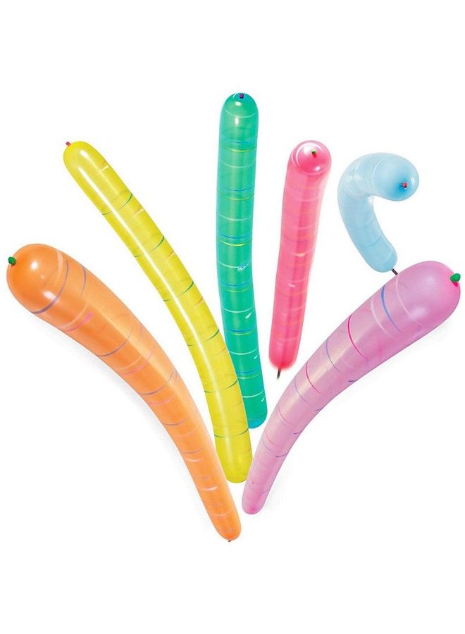 YHmall 100Pcs Rocket Balloons With Two Free Air Pump Giant Rocket Balloons For Parties (Red) - Image 3