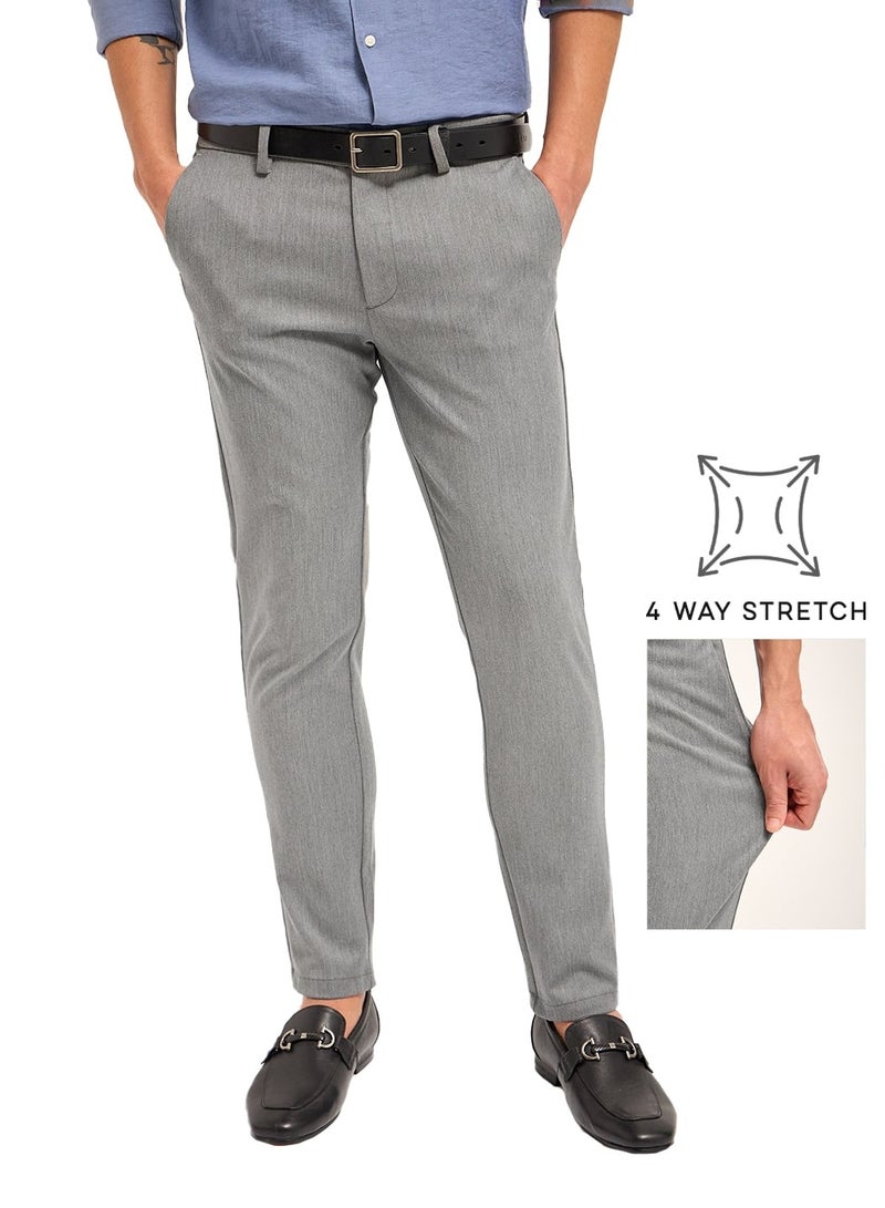THE BEAR HOUSE Men's Classic Formal Trousers Stylish and Comfortable Dress Pants for Office Meetings, Business Travel, Professional Events, Corporate Settings, and Everyday Formal Wear - Image 1