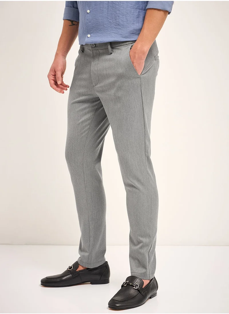 THE BEAR HOUSE Men's Formal Trousers Classic Pants for Office Meetings Business Travel and Everyday Formal Wear Comfortable and Stylish