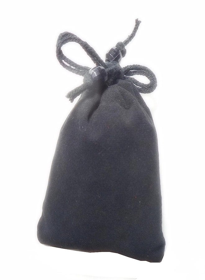 True Wings Velvet Potli Bags for Gifting| Small Drawstring Jewellery Pouch | Velvet Gift Bags for Wedding Return Gifts Women Traditional Function Décor (Black, pack of 50) - Image 4