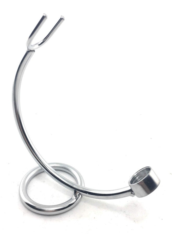 G.B.S Razor Safety Curved Stainless Steel Stand Base and Polished Steel to Protect and Dry Razor, Straight Razor - Image 1