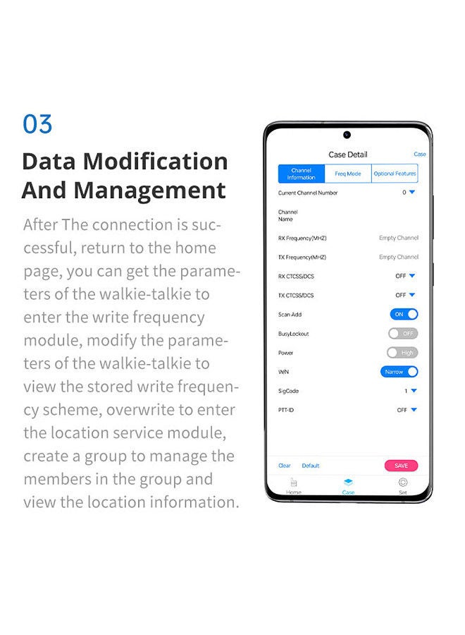 BPC-1 K Port Ham Radio Wireless Programmer Adapter APP and PC Program for Baofeng UV-5R and Multiple Models No Driver Issues Instead of Program Cable