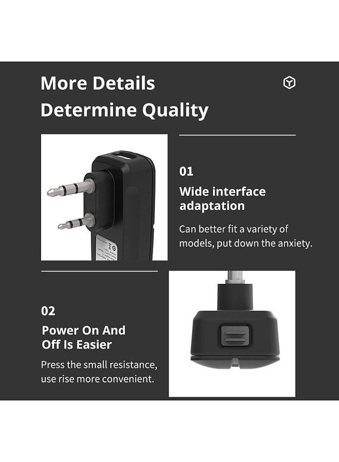 BPC-1 K Port Ham Radio Wireless Programmer Adapter APP and PC Program for Baofeng UV-5R and Multiple Models No Driver Issues Instead of Program Cable