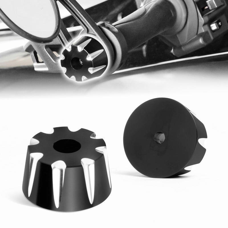 Billet Aluminum Handlebar End Caps for The CanAm Ryker AntiVibration Handlebar End Weights Bar End Caps Fit for Can Am Ryker 600 900 Rally Edition Sport Ace 20192025 Black