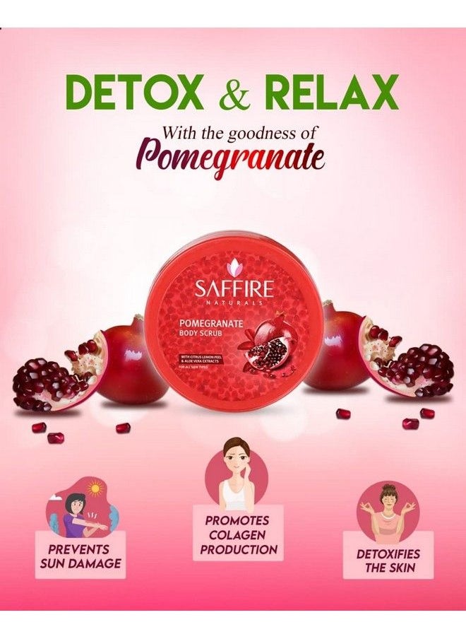 Pomegranate Body Polishing Scrub ; With Citrus Lemon Peel & Aloevera Extract ; All Skin Type ; 200 Gm - pzsku/Z058AA1609F656497BCB5Z/45/_/1690021390/d77431c7-cae7-477c-9ad5-941e81e152c6