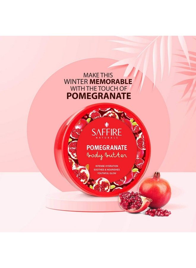 SAFFIRE مقشر الجسم بالرمان ؛ مع قشر الليمون الحمضي ومستخلص الألوفيرا ؛ لجميع أنواع البشرة ؛ 200 جرام - Image 3