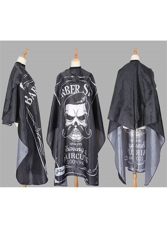 O3 So Cool Professional Barber Cape with Snap Closure Hair Cutting Cape Salon Cape Hairdressing Cape 63x55inch 