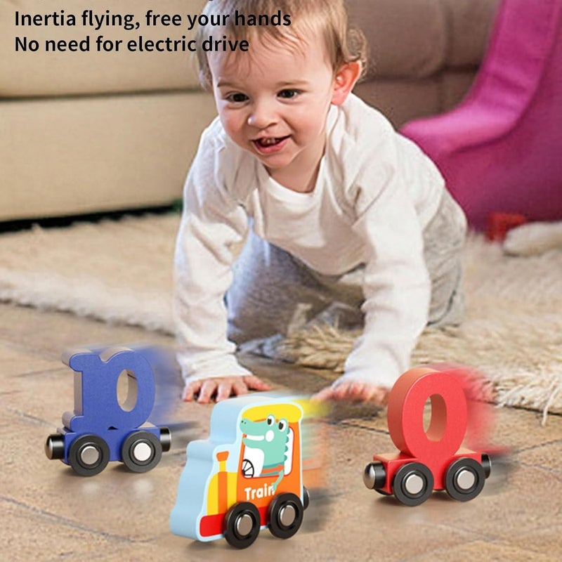 UV Enterprises wooden number blocks on train Educational & Learning Toy for Kids Boys & Girls | Educational Learning Toy | Interactive Preschool Activity Game - Image 3