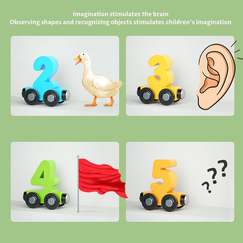 UV Enterprises wooden number blocks on train Educational & Learning Toy for Kids Boys & Girls | Educational Learning Toy | Interactive Preschool Activity Game - Image 4