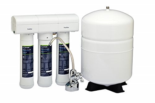 EcoPure ECOROM Reverse Osmosis Under Sink Replacement Water Membrane | NSF Certified | Fits Ecop30 System | 1-3-Year Filter Life, 0.9 , White - Image 2