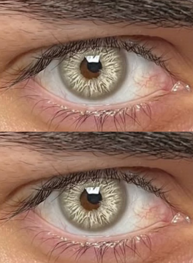 يونيبلينغ عدسات  لاصقة ملونة اللون العشق الرمادي (سنوية) - Image 3