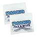 Imako Cosmetic Moldable Fitting Material Pink White 2 Pack Gums and Teeth Made in USA - Image 1