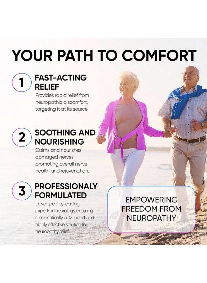GENIUS CURE Genius Neuropathy Nerve Relief Cream - Maximum Strength Relief Cream for Foot, Hands, Legs, Toes Includes Arnica, Vitamin B6, Aloe Vera, MSM - Expertly Developed for Effective and Soothing Relief 4oz - Image 2