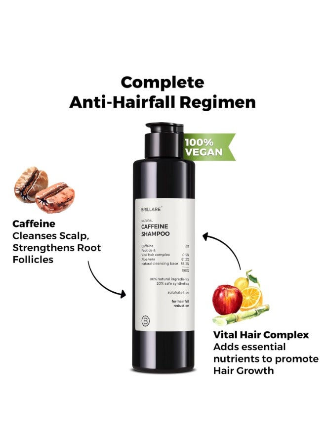 BRILLARE Caffeine Shampoo 200 ml  - Image 5