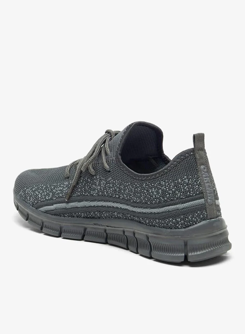 Oaklan by Shoexpress Men's Textured Shoes with Lace-Up Closure