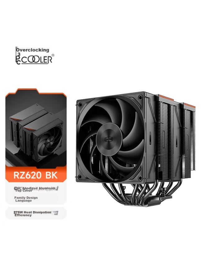 Pccooler Zhen Rz620 Black Cpu Air Cooler - Image 1