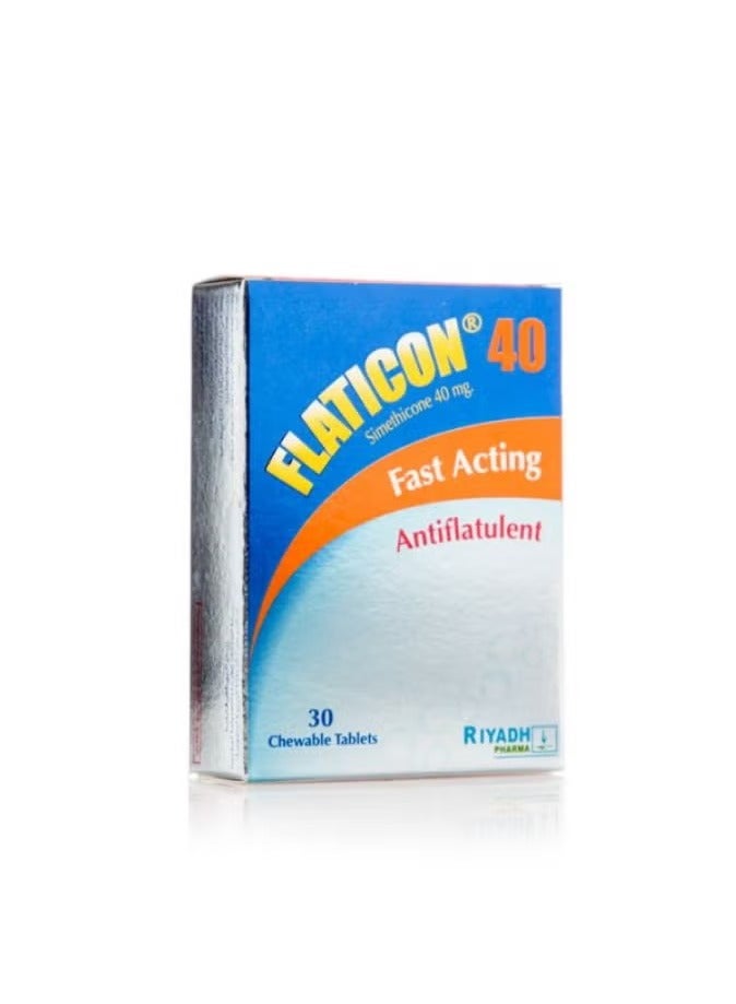 Flaticon 40 mg 30 Chewable Tablets