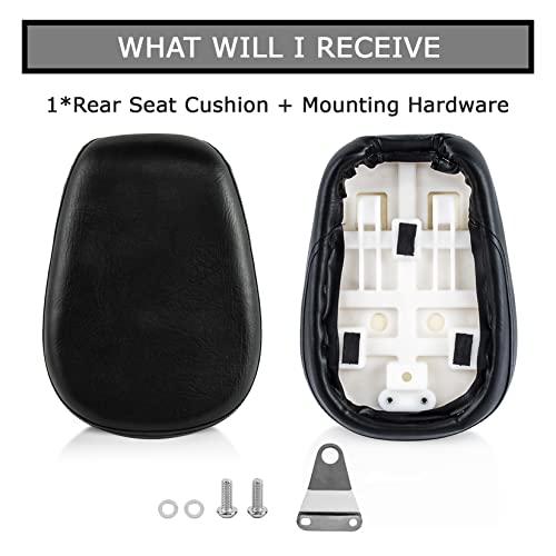 PSLER Rear Passenger Seat Pillion Cushion for XVS 650 and V-Star 650 1998-2023 - Image 5