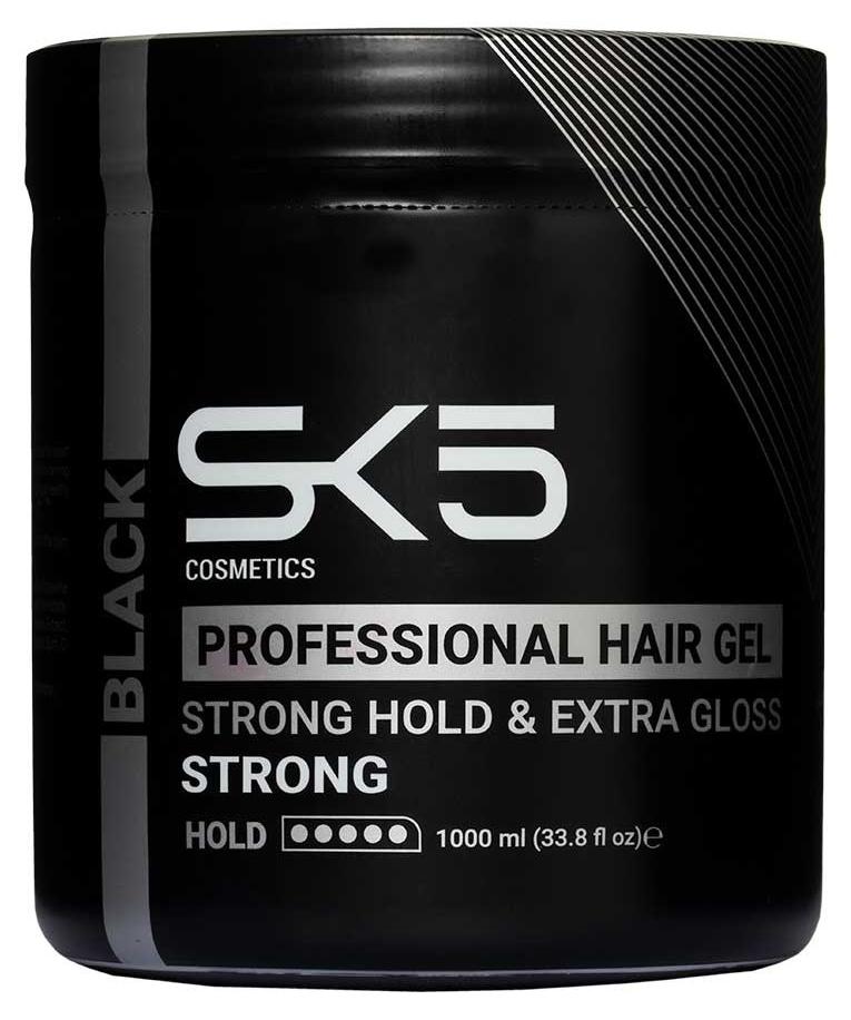 اس كي فايف جل الشعرالاسود لثبات قوي ولمعان جذاب 1000 مل
