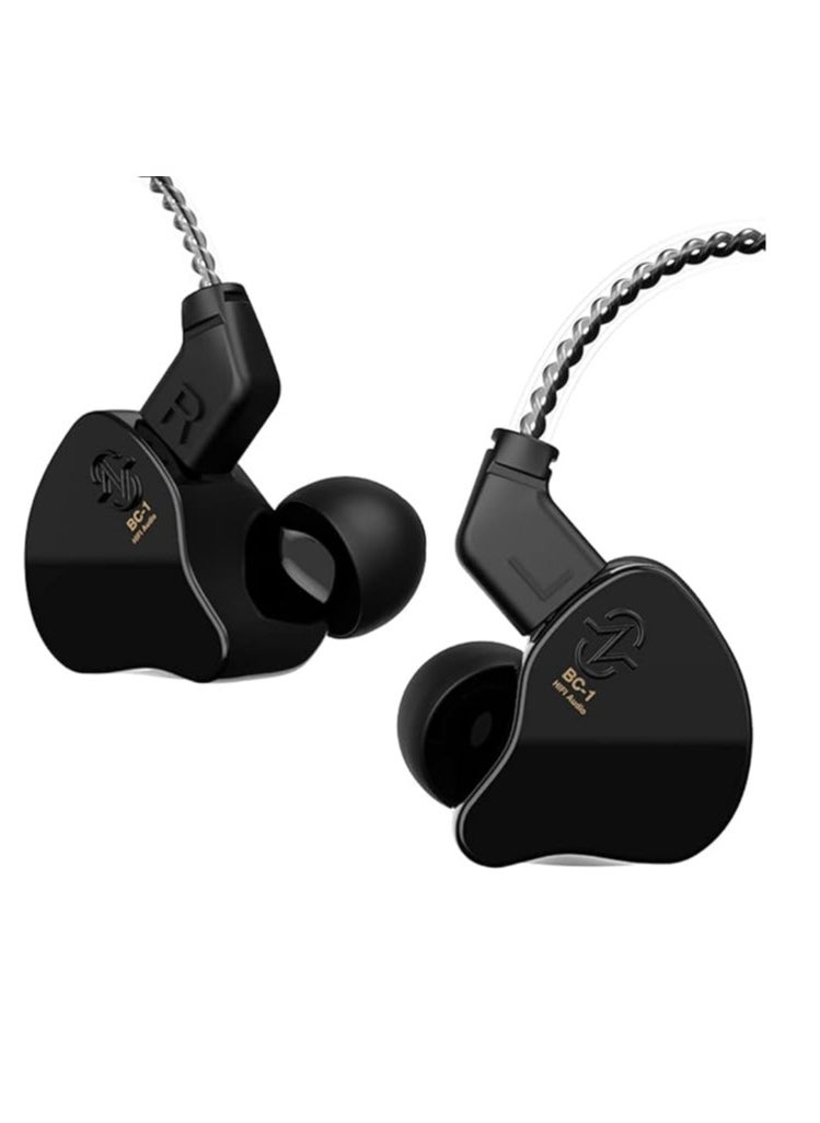 Generic - Wired Earphones, Comfortable And Lightweight In Ear Headphones, High Bass Sound Wired Gaming Earbuds With Detachable Tangle Free Cable For Gaming PC Laptop (1pc, Black) - Image 1