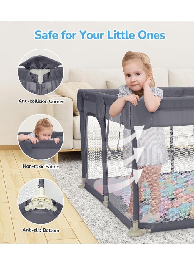 Piccasio Baby Playpen with Gate - Image 2
