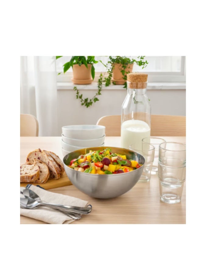BLANDA BLANK Serving bowl, stainless steel, 20 cm - Image 3