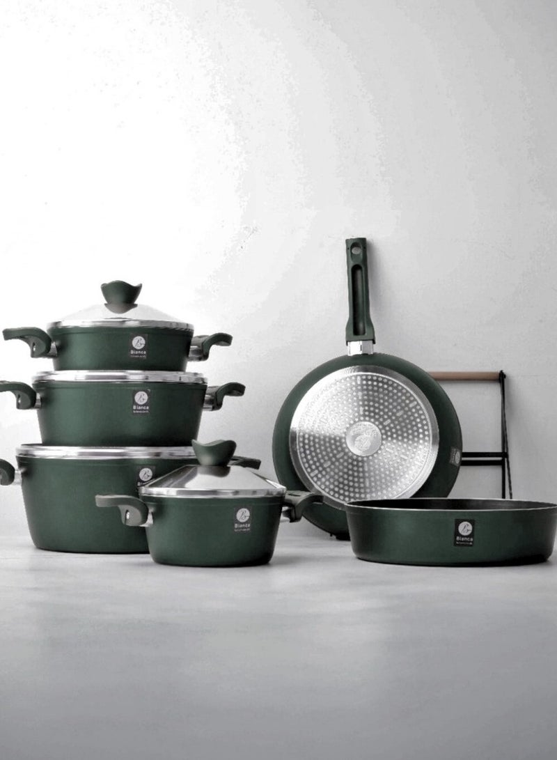 BIANCA GRANITE COOKWARE SET 10-PCS - Image 1