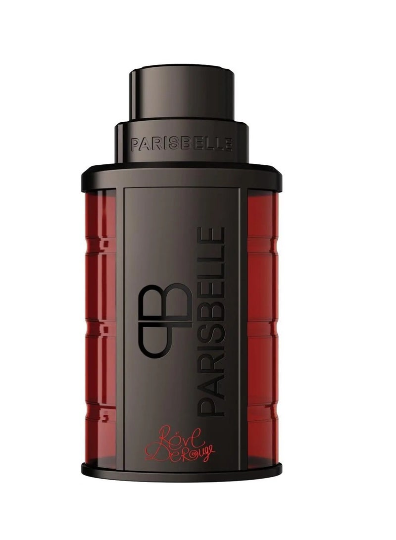Parisbelle Rêve de Rouge Eau de Parfum Unisex 100ml | Long Lasting Floral Fruity Sweet Luxury Fragrance | Elegant Vanilla Amber Musk Perfume for Men & Women | Premium Signature Scent - Image 2