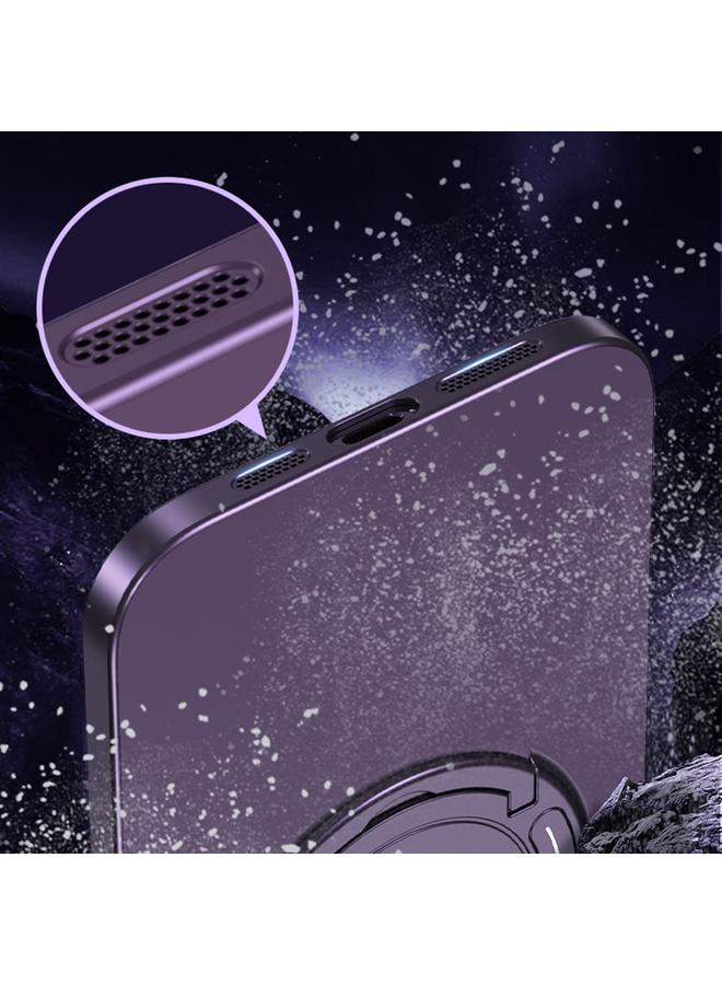 erorex Case For iPhone 15 Plus Matte Magsafe Magnetic Phone Case with Trolley Holder - Image 4