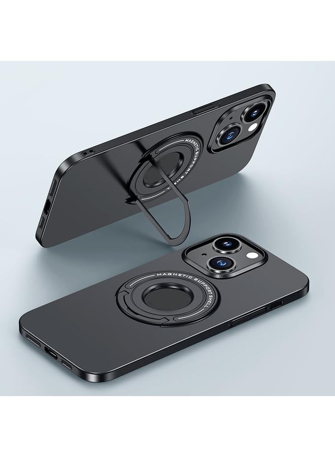 erorex Case For iPhone 15 Plus Matte Magsafe Magnetic Phone Case with Trolley Holder - Image 1