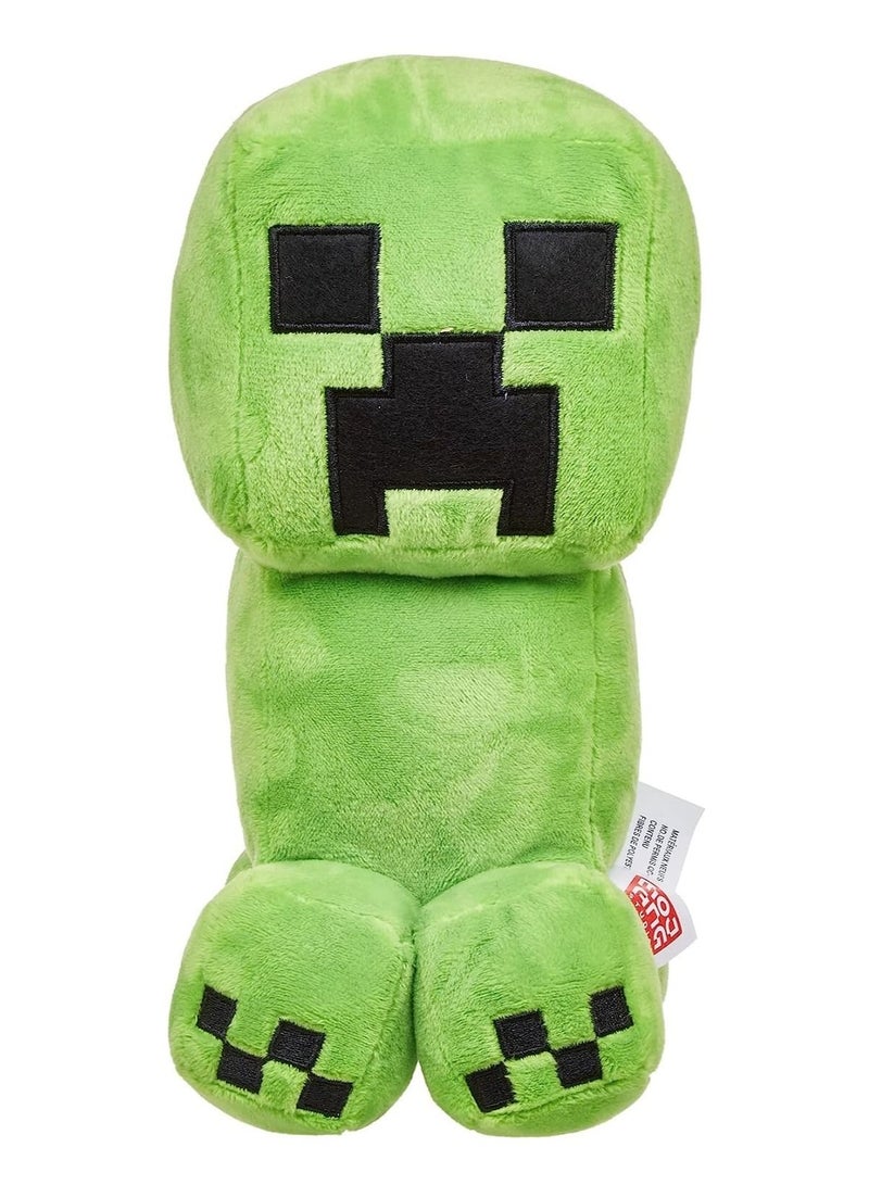 Minecraft Creeper Plush 12-in Character Dolls, Soft, Collectible Gift for Fans Age 3 and Older - Image 5