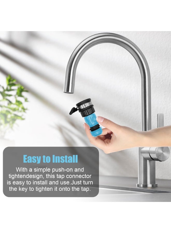 سانموجيد موصل صنبور مطاطي عالمي مع محول خرطوم، 22-24 مم داخلي وخارجي - Image 3