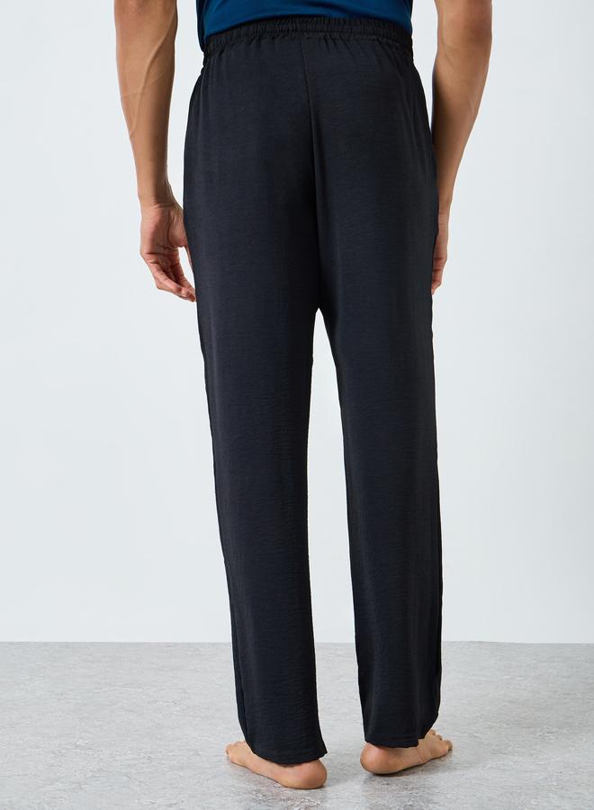 Styli Men Textured Pyjama With Drawstring - Image 4