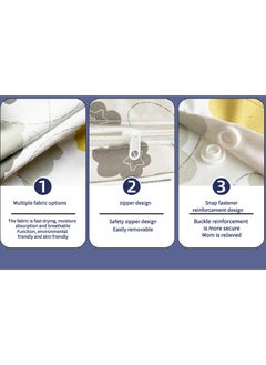 MaBaby Breathable Mesh Reinforcement Easy to Install Baby Bed Strap Safety Buckle  - Image 4