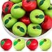 Chalyna 30 Pieces Fruit Stress Ball Red and Green Fruit Stress Relief Squeeze Balls Squeeze Finger for Adults Finger Exercise Reward Gifts Supplies28 Inch - Image 2