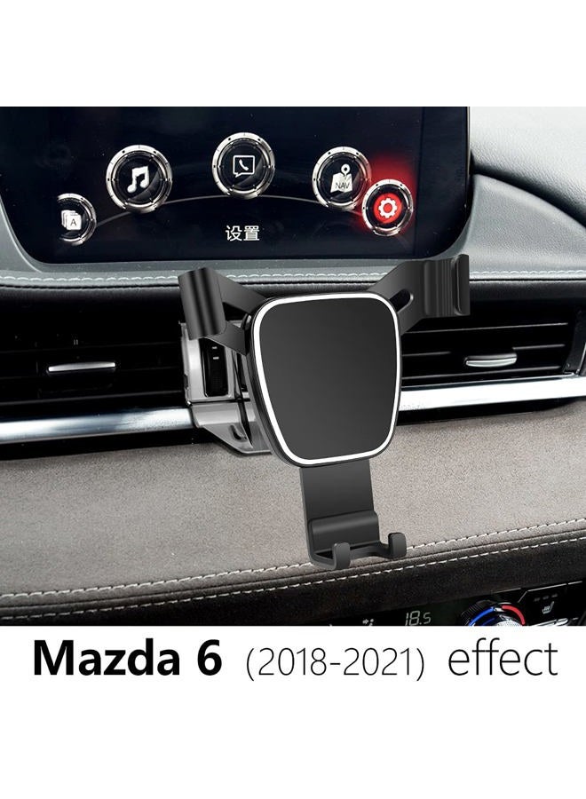 musttrue Car Phone Holder for Mazda 6 2018 2019 2020 2021 Auto Accessories Navigation Bracket Interior Decoration Mobile Cell Phone Mount - Image 2