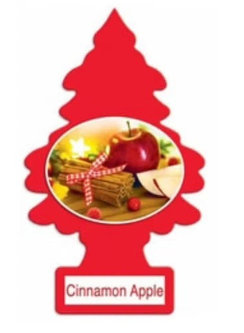 ليتل تريز 3 قطع من بطاقة معطر الهواء بالتفاح والقرفة - Image 1