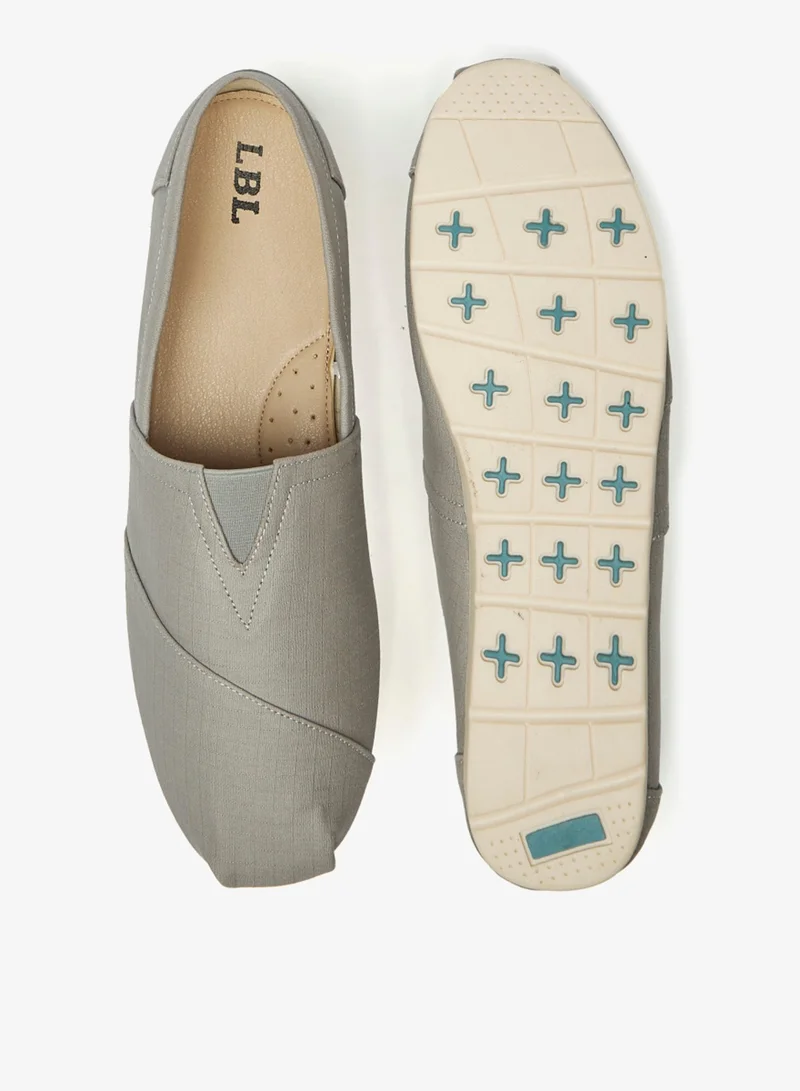 ال بي ال من شو اكسبرس Mens Solid Slip On Loafers With Gusset Detail By Shoexpress