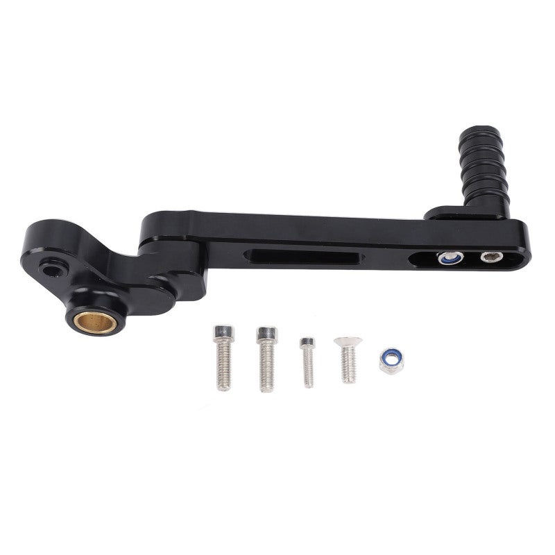 Motorcycle Adjustable Gear Shift Lever Pedal Aluminum Alloy Improved Grip Design - Anodized Appearance Enhanced Performance Shift Lever Pedal for Hypermotard - Image 1