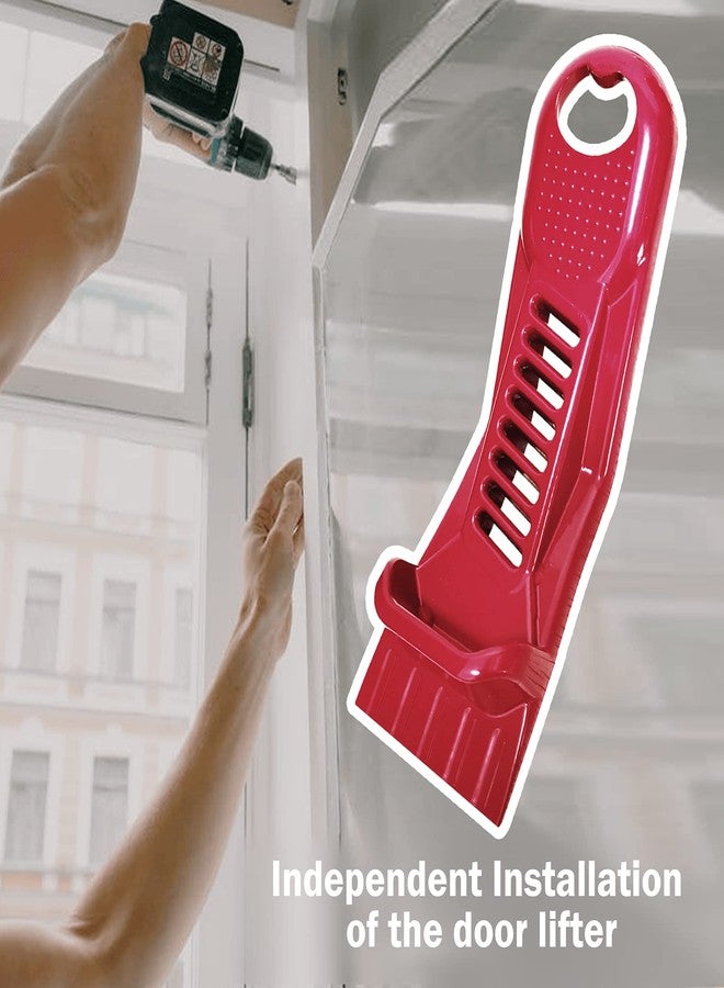 POCORO Drywall Panel Lifter, Door Hanging Tool, Multifunctional Drywall Installation Tool, Edge Rasp, Bottle Opener - Image 5