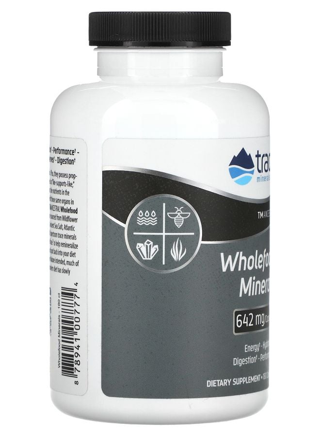 TRACE TM Ancestral Wholefood Minerals 642 mg 180 Capsules - Image 2