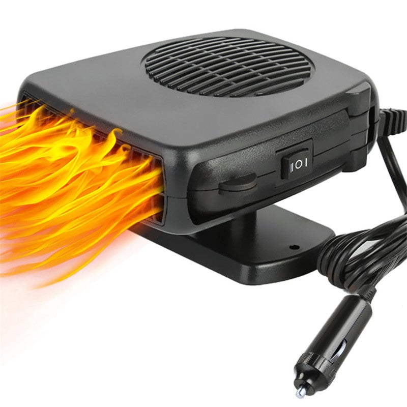 24V Car Heater 150W Fast Heating - Low Energy Consumption Safe Auto Defroster for 24V Trucks Winter Defogging Camping Trips - Image 1