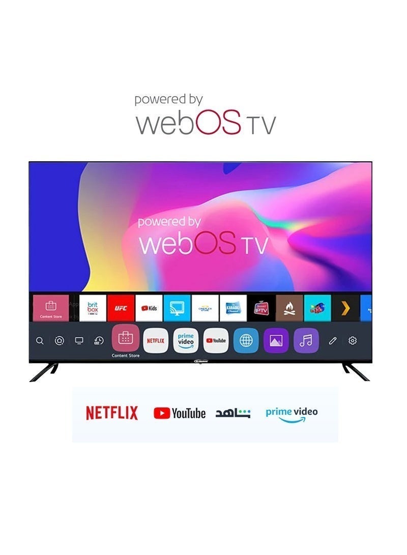 General Class 55-inch Un Breakable Smart TV with no frame - WebOS system - Built-in receiver with Magic Remote - 4K Ultra HD LED - Bluetooth - 8GB + 1.5GB RAM - 2 USB ports and 3 HDMI ports - 2 x 8W Stereo Speakers - GC-5524 - Image 5
