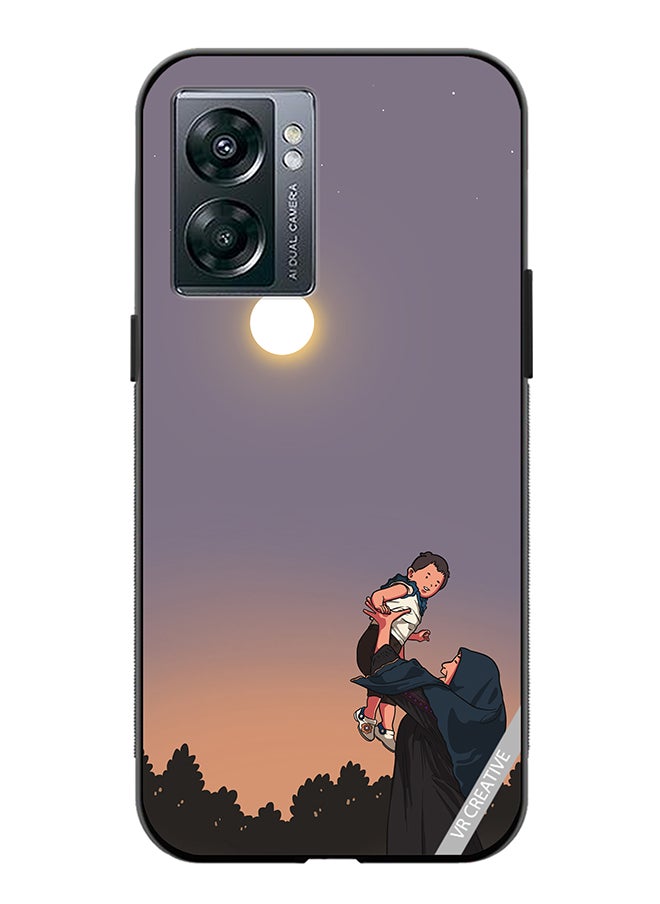 VR CREATIVE Protective Case Cover For Oppo A57 5G Last Child Design Multicolour  - Image 1