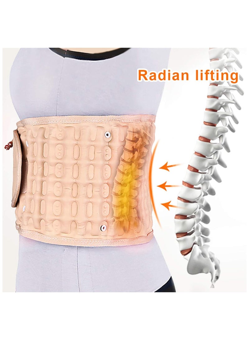 Inflatable lumbar belt backrest decompression belt for waist decompression straps can relieve back pain reduce muscle fatigue - Image 4